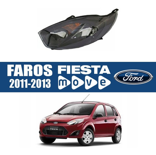 Faro Ford Fiesta Move 2011 2012   Thailandes Foto 4