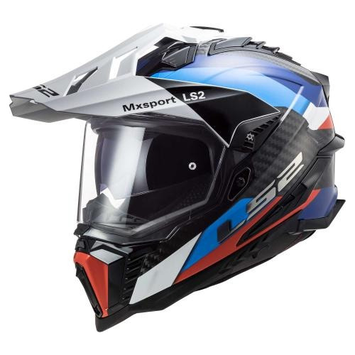 Casco Cross City Ls2 Explorer Frontier Ngo/ Azl