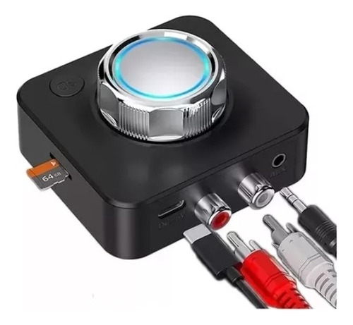 Receptor Audio Bluetooth Auto Speakers + Entrada Microsd