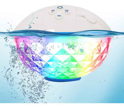 Altavoces Bluetooth Con Luces Coloridas, Portátil, Con Nivel