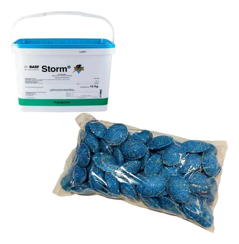 Storm Basf Rodenticida Veneno Mata Ratas Y Ratones 250g