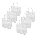 Bolsas De Regalo De Plástico Pvc Reutilizables 10 Piezas