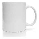 Caneca Branca Cerâmica Prime Para Sublimação 12 Unid.