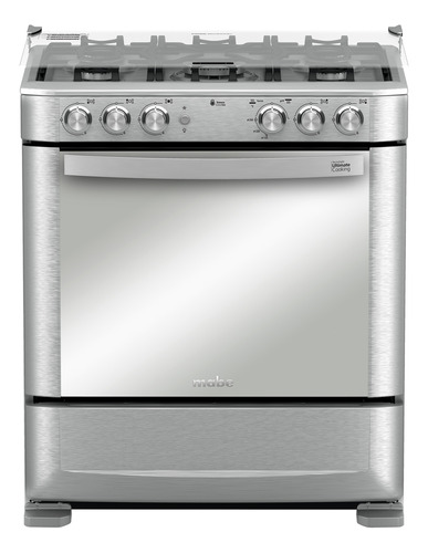 Cocina De Piso A Gas 76cm Inox Mabe Andes7650fx1