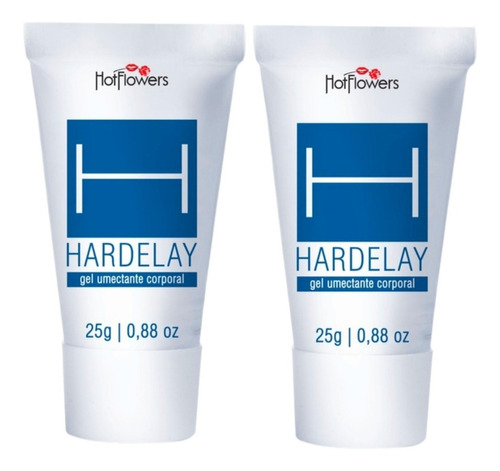  Kit 2 Gel Hardelay Retardador Prolongador Ejaculação Precoce