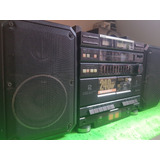 Radiograbadora Vintage  Boombox Sharp Cd-x9h (bk)