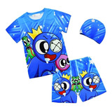 Conjunto De Bañador De Rainbow Friends Roblox For Niños