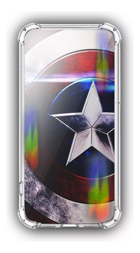 Carcasa Sticker Avengers D1 Para Todos Los Modelos Huawei