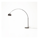 Lampara De Pie Rock Xl Arco Negra 1 Luz E27 Led Deco Moderna