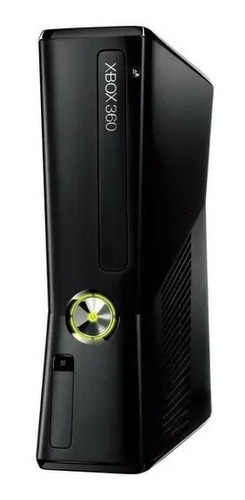 Microsoft Xbox 360 Slim 4gb Standard Cor Matte Black Acompanha 2 Controles Originais E 6 Jogos Originais