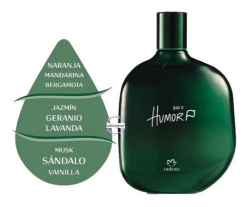 Perfume Masculino Paz Y Humor 75 Ml Natura