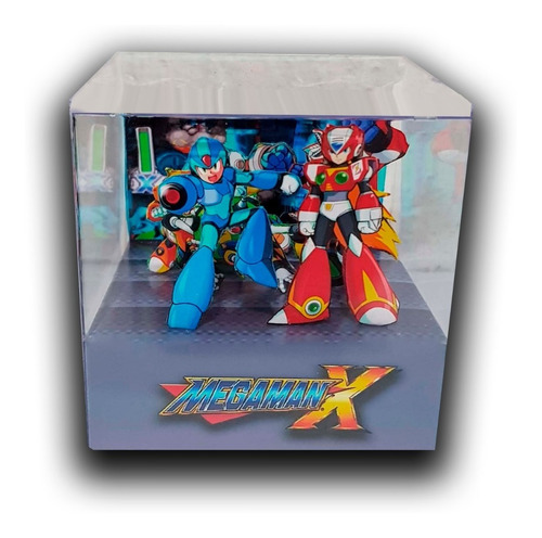 Cubo Diorama 3d Games Mega Man X