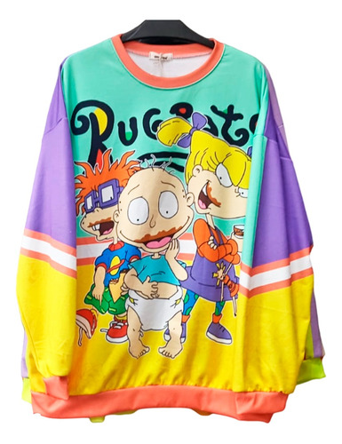 Suéter Buso Saco Buzos Ropa Para Dama Mujer Rugrats Aventura