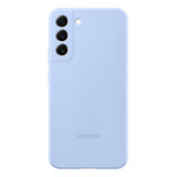 Funda De Silicona Original Para Galaxy S22 Plus Celeste