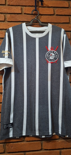 Camisa Corinthians Retro Licenciada Linha Prata
