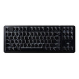 Teclado Gamer Razer Blackwidow Lite Qwerty Razer Orange Inglês Us Cor Black Com Luz Branco