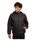 Campera De Hombre Liviana Abrigada Capucha 