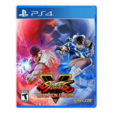 Street Fighter V Champions Edition Ps4 Fisico Nuevo Sellado
