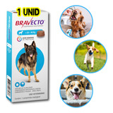 Bravecto Comprimido Msd Antipulgas Carrapatos Cães 20 A 40kg