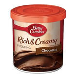 Betún Sabor Chocolate Betty Crocker Rich & Creamy  453 Gr