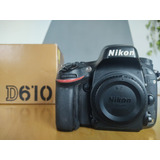 Cámara Nikon D610 Body Usada Ver Descripción