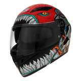 Casco Para Moto Abatible R7  Unscarred Robot Doble Mica Dot