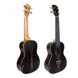 Ukulele Astra Concierto Madera Ebony Pc1111