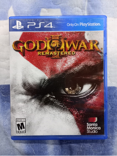 Juego Físico God Of War 3 Remasterizado Ps4