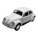 Carrinho De Ferro Metal Fusca Clássico Miniatura Coleção