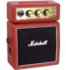 Mini Amplificador De Guitarra Marshall Ms-2 Negro Envio Grat