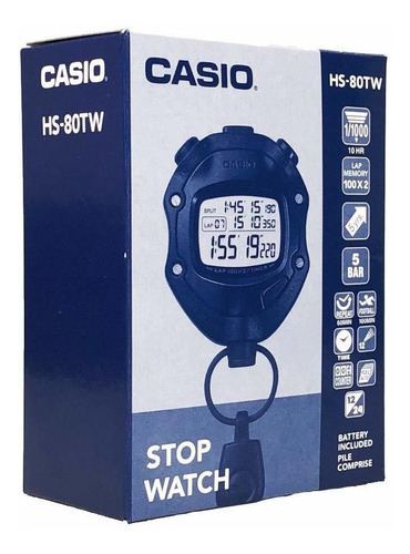 Cronometró Casio Hs80tw