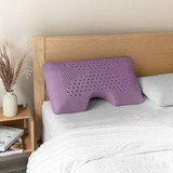 2 Pack Almohada Cervical Lavanda Smart Bamboo / Corte Hombro