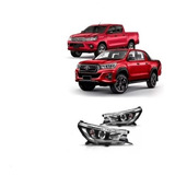 Par Farol Toyota Hilux Sr-x Sr-v Sr 2016 Á 2020 Com Led