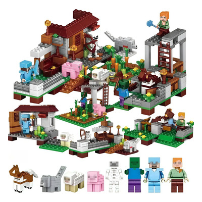 Set Bloques Construcción Educativos Ciudad Caballo 533 Pzs 1 War Horse City In Color Bag | Envío gratis