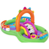 Piscina Inflable Arcoiris Divertida Para Niños Niñas Envíoya