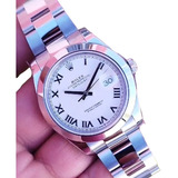 Reloj Compatible Con No Rolex Datejust Num Rom Suizo