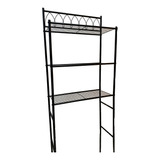  Organizador Estantería Para Baño 3 Niveles Original Negro