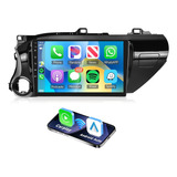 Pantalla Stereo Auto 10¨ Hilux 2016-2020 4gb 32gb Carplay