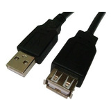 Cabo Usb 2.0 Extensão 1,80 Mts Extensor Macho Fêmea Imediato