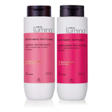  Combo Shampoo+condicionador Lumina Natura Danificados