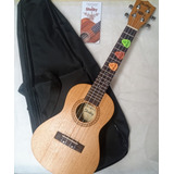 Ukulele Shelby Su23m + Capa + 3 Palhetas + Brinde