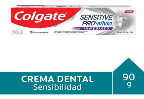 Crema Dental Pro- Alivio Whitening Inmediato Colgate 90g