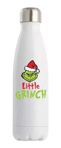 Botella Térmica Acero Inoxidable Little Grinch