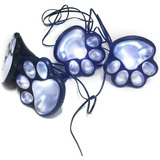 Luces Led Con Energía Solar Para Perros, Cachorros, Huellas