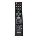 Controle Remoto Original Smart Tv Philco Tecla Netflix