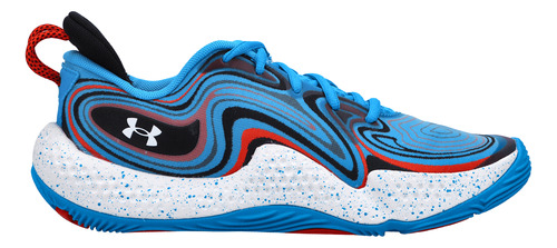 Tenis Under Armour Basquetbol Spawn 6 Hombre Azul