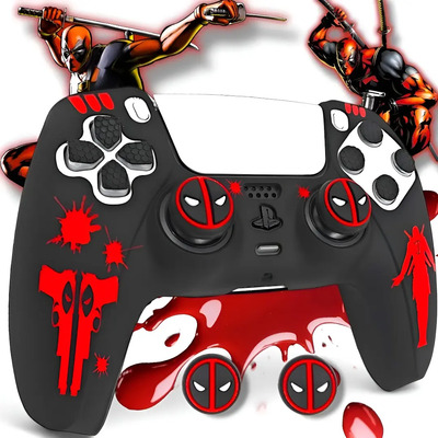 Funda Protectora Control Para Playstation 5 Deadpool Play 5 | Meses sin interés