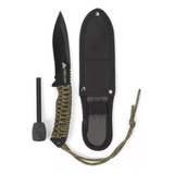 Ozark Trail Cuchillo Con Pedernal Paracord Campismo 