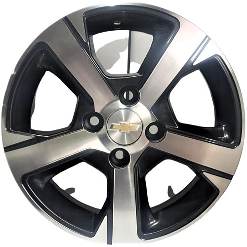 Jogo De Rodas Chevrolet Onix Lt Aro 14 4x100 + Bicos Free