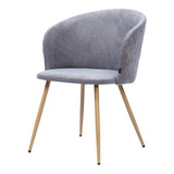 Sillon Olaf Seren Silla De Madera Nordica Tapizado Ideal Living - Emuebles